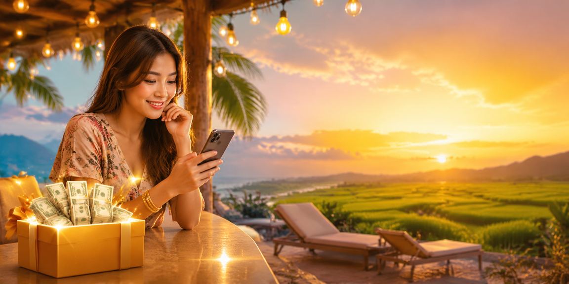 Pemain menggunakan telefon mudah alih untuk bermain kasino di Kedah