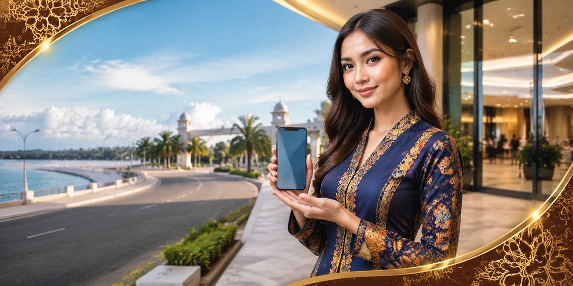 Proses deposit kasino dengan pakaian batik tradisional di Kuantan