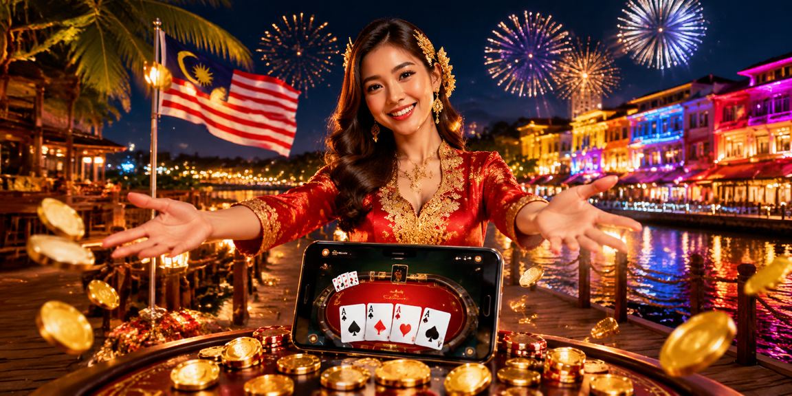 Permainan kasino Teen Patti bergaya Melayu di Melaka dengan suasana meriah