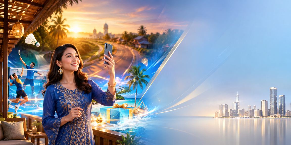 Pengguna Malaysia menggunakan telefon mudah alih untuk mengakses platform kasino dalam talian b1f1